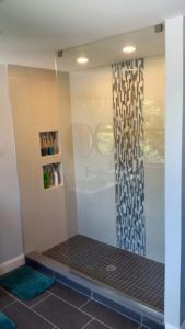 Frameless Custom Glass Shower Door